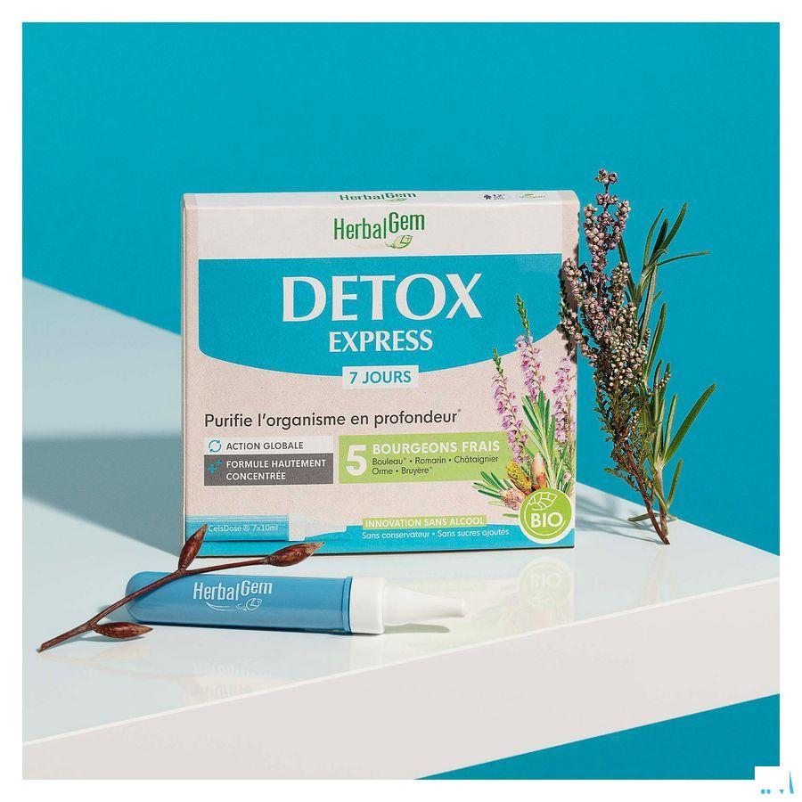 Herbalgem Detox Express Monodose 7 x 10 ml