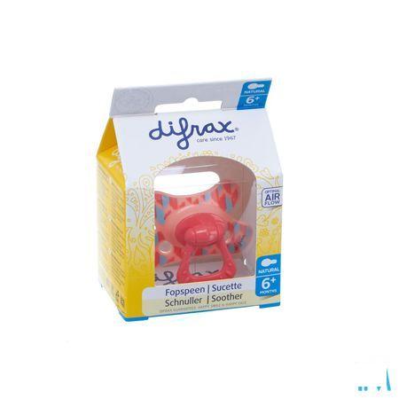 Difrax Fopspeen Natural 6 + M  -  Difrax