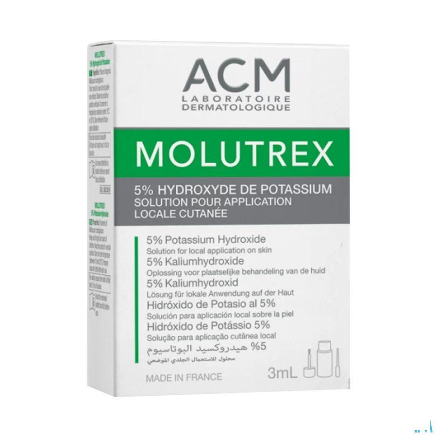 Molutrex 5% Solution Cutane Flacon 3 ml