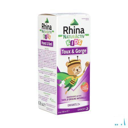 Rhina Natur Activ Toux Kids Sirop 100 ml  -  Sanofi
