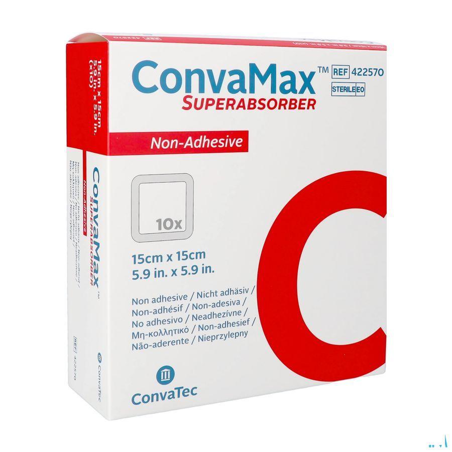 Convamax Superabsorber N/Klevend 15Cm x 15Cm 10