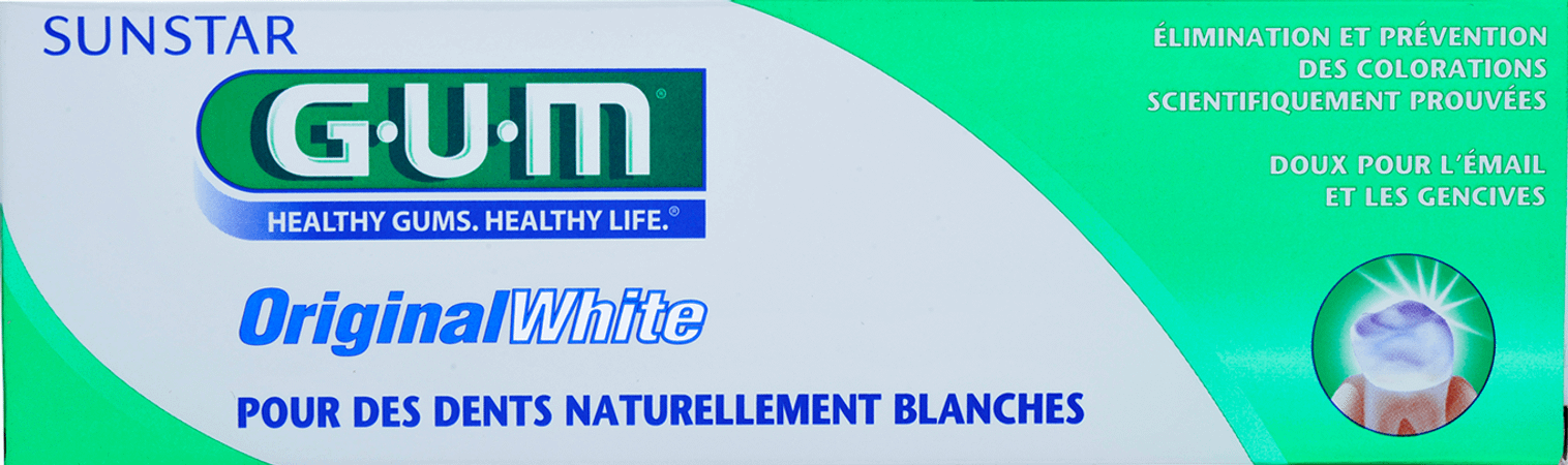 Gum Dentifrice Original White 75 ml 1745