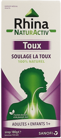 Rhina Natur Activ Hoest Siroop 180 gr