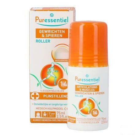 Puressentiel Gewrichten Roller 14 Essentiele Olie 75 ml  -  Puressentiel