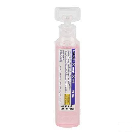 Hibidil Solution 10x15 ml Ud Bottelpack  -  Molnlycke Healthcare