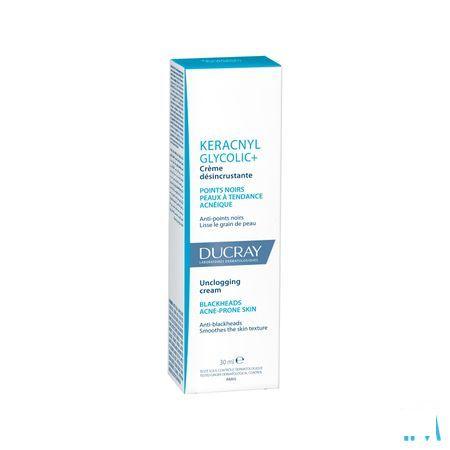 Ducray Keracnyl Glycolic + Creme Tegen Zw.Puntjes 30 ml  -  Ducray Benelux