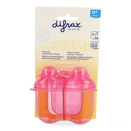 Difrax Drievaksdoosje Voor Melkpoeder 668  -  Difrax