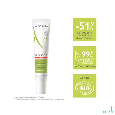 Aderma Biology Soin Dermatologique Anti Rougeurs 40 ml  -  Aderma