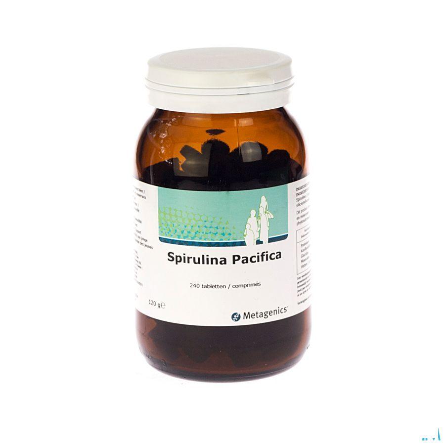 Spirulina Pacifica Comprimes 240x500 mg  -  Metagenics