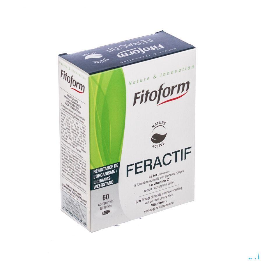 Fer'actif Blister Comprimes 60 Fitoform  -  Bioholistic Diffusion