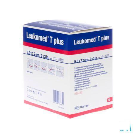 Leukomed T Plus Pansement Steril 7,2Cm x  5cm 50 7238200