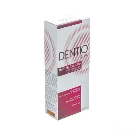 Dentio Rood 0,05% Mondspoelmiddel 250 ml  -  I.D. Phar