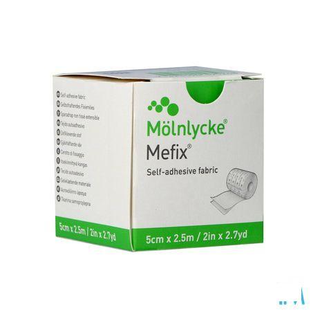 Mefix Zelfklevende Fixatie 5,0cmx 2,5m 1 310570  -  Molnlycke Healthcare