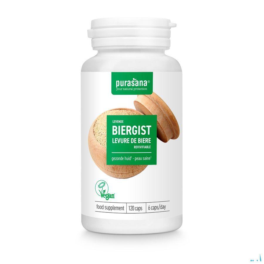 Purasana Levende Biergist Capsule 120
