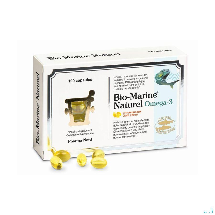 Bio Marine Naturel Citroen Caps 120 X 500 mg  -  Pharma Nord