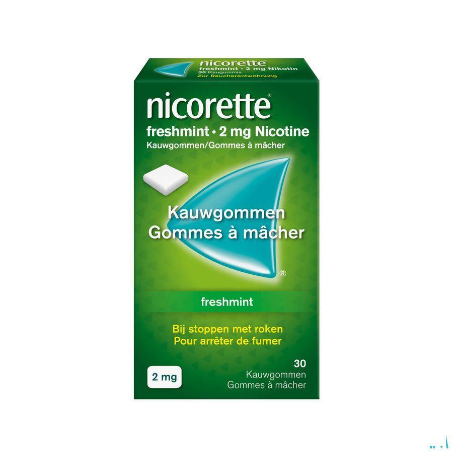 Nicorette Freshmint Gomme Mach 30x2 mg
