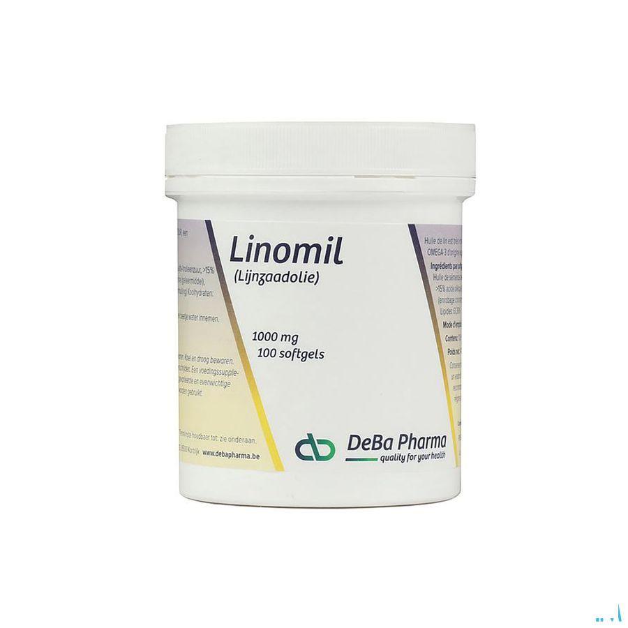 Linomil + Vit E 10Mg Softgels 100 Deba