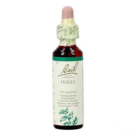 Bach Flower Remedie 15 Holly 20 ml