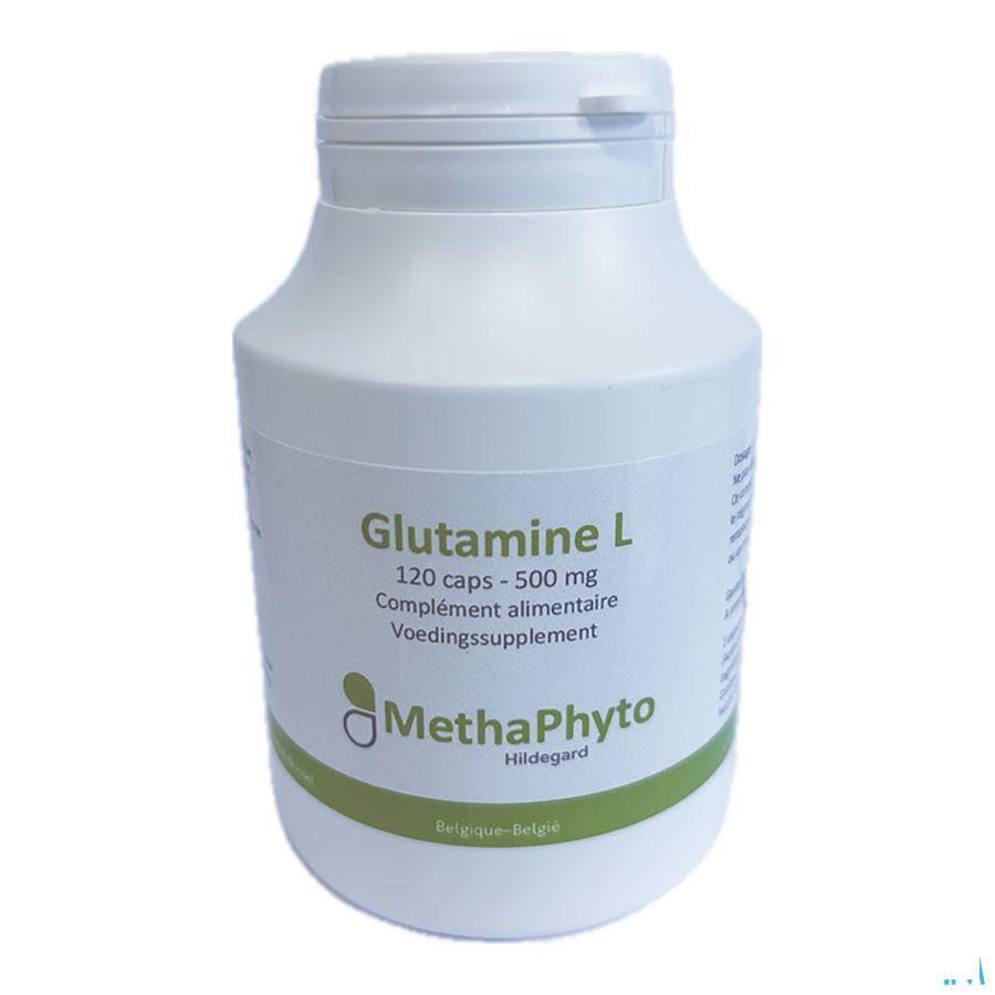 Glutamine L 500 mg 120 Capsule Hildegard  -  Methaphyto