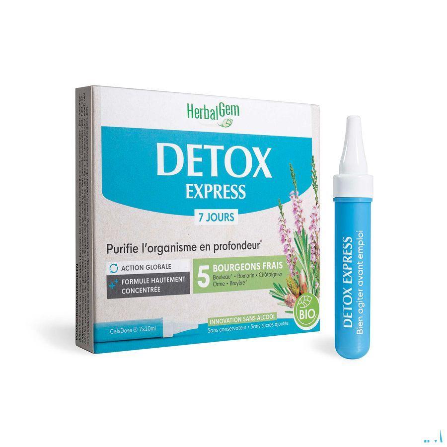 Herbalgem Detox Express Monodose 7 x 10 ml