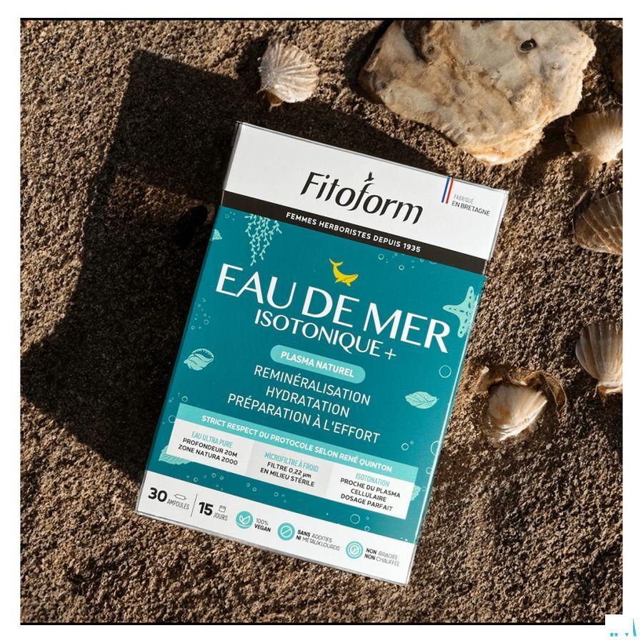 Isotonique Eau De Mer Ampoule 30x10 ml Fitoform  -  Bioholistic Diffusion