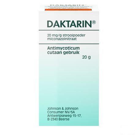 Daktarin Pulv Derm 1 X 20 gr 2%