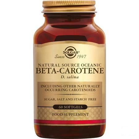 Solgar Beta Carotene 7Mg Softgel 60  -  Solgar Vitamins