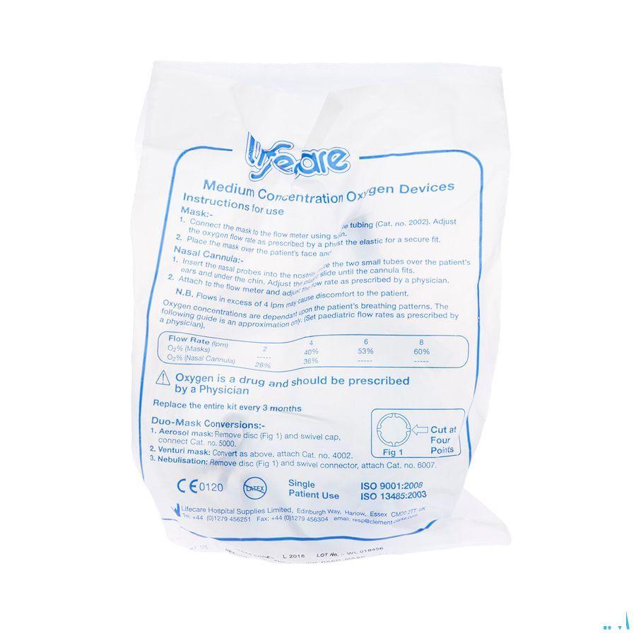 Lifecare Zuurstofmasker Kind + Slang 2016
