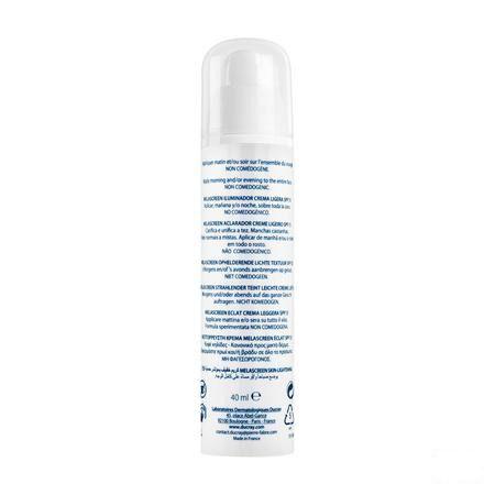 Ducray Melascreen Eclat Creme Legere Ip15 40 ml