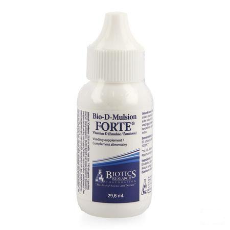 Biotics D-Mulsion Forte (Vitamine D) 29.6 ml  -  Energetica Natura