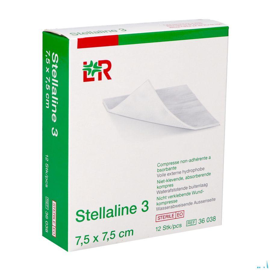 Stellaline 3 Comprimes Ster 7,5x 7,5cm 12 36038  -  Lohmann & Rauscher