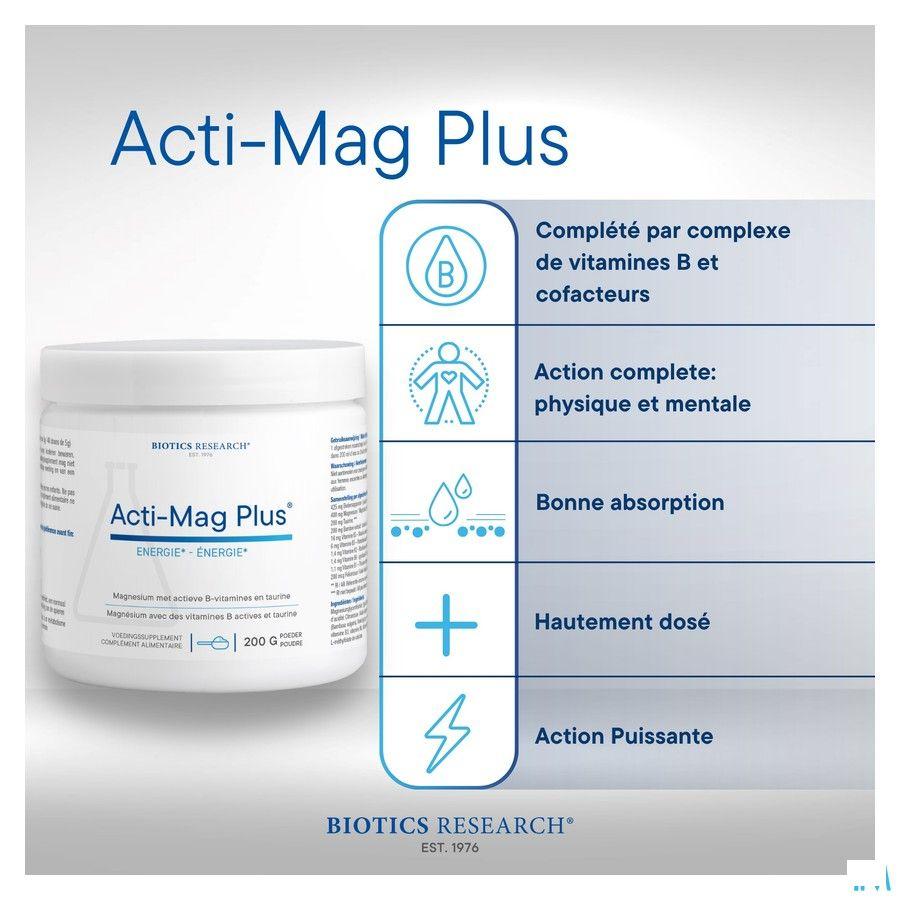 Acti-Mag Plus 200 g  -  Energetica Natura