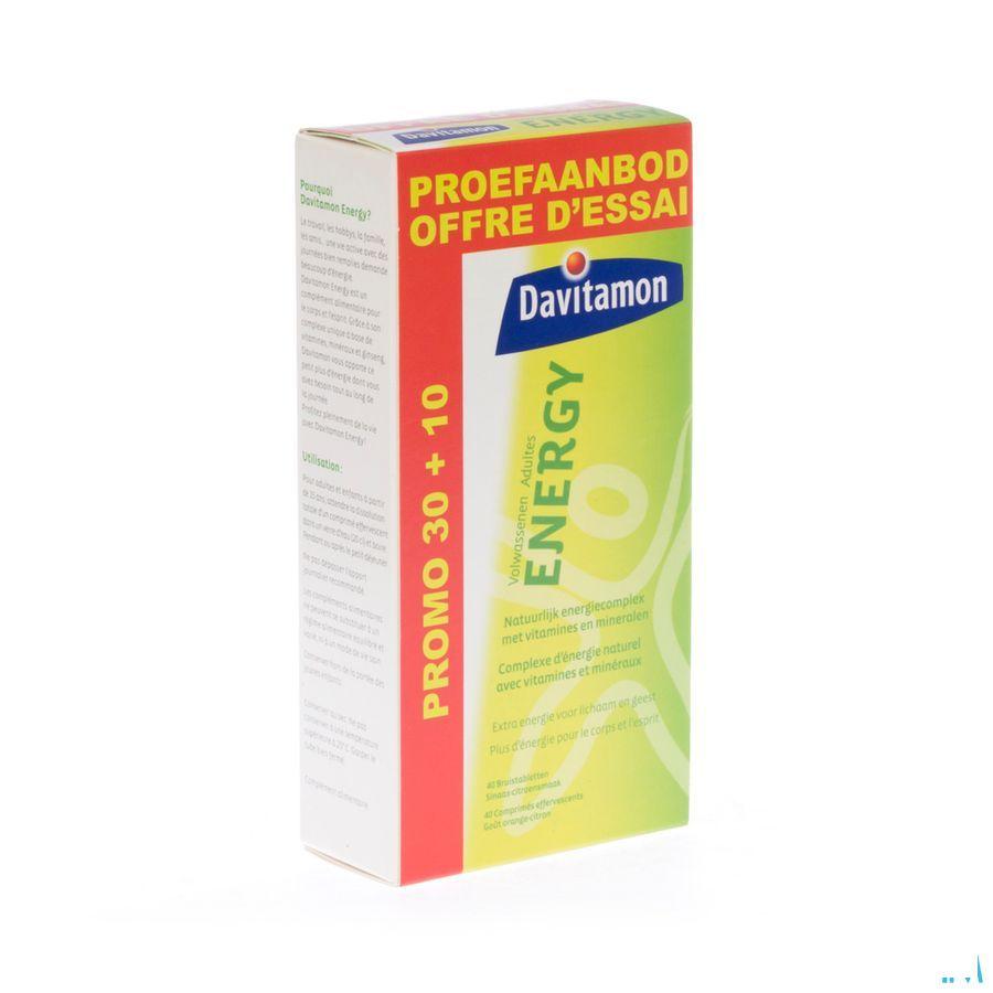 Davitamon Energy Bruistabletten 30 + 10