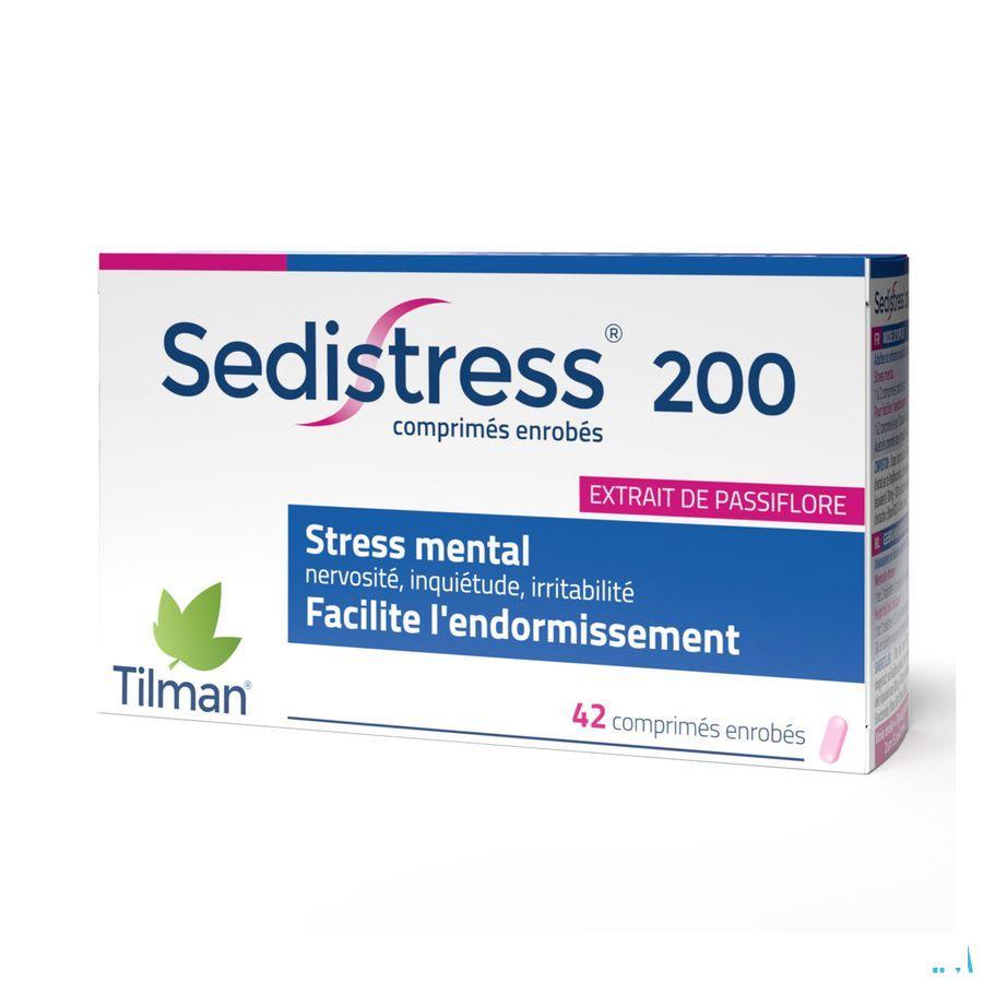 Sedistress 200 Omhulde Tabletten 42  -  Tilman
