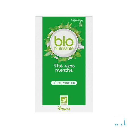 Infusion Bio The Vert-menthe Sachets 20  -  Nutrisante