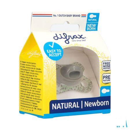 Difrax Fopspeen Natural Newborn  -  Difrax