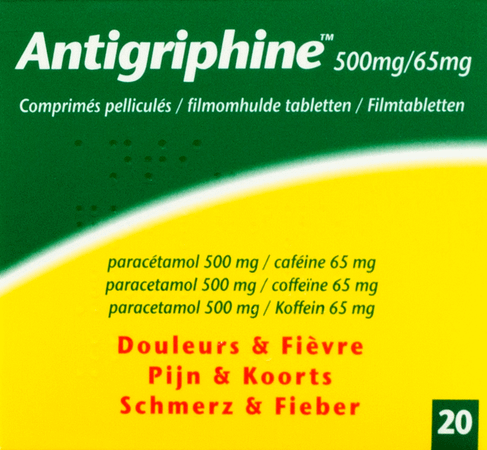 Antigriphine Tabletten 20 X 500 mg