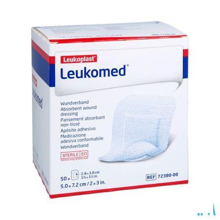 Leukomed Verband Steriel 7,2cm x  5cm 50 7238000