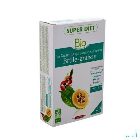 Super Diet Complexe Vetverbrander Bio Ampullen 20x15 ml  -  Superdiet Laboratoires