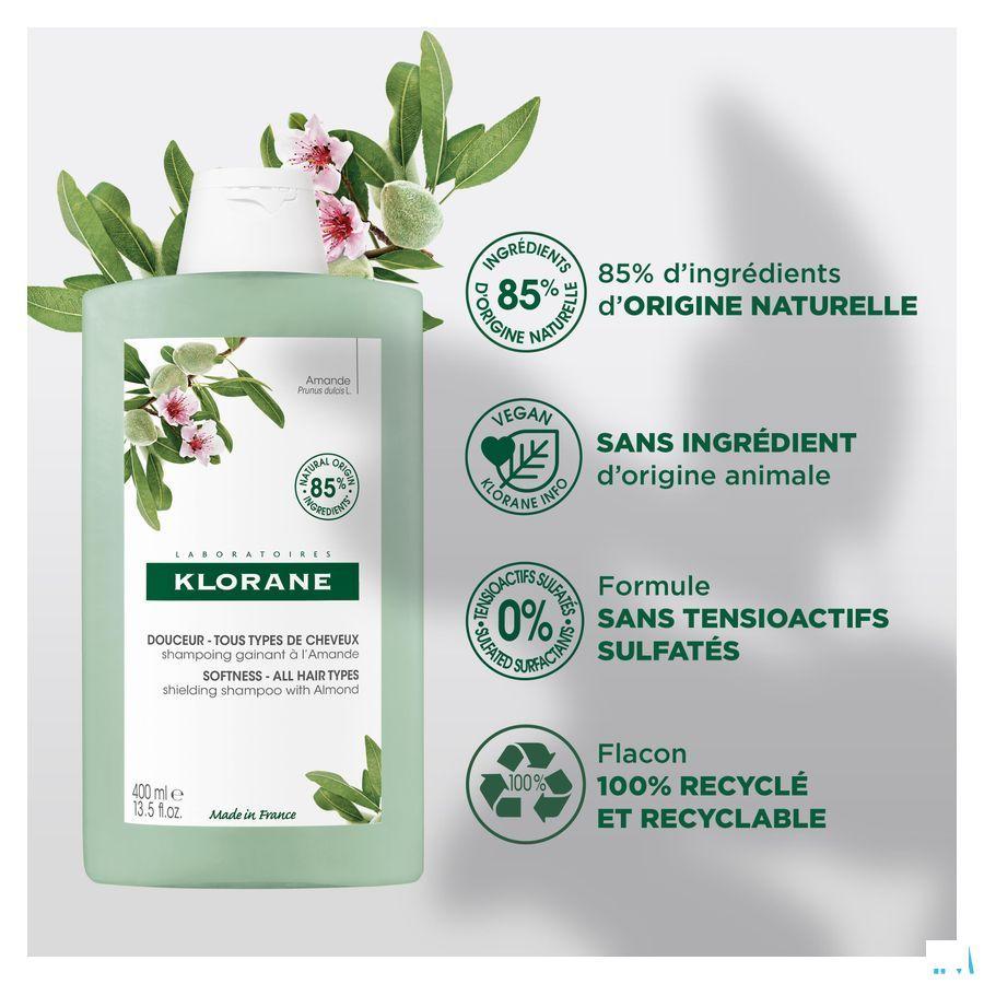 Klorane Capil. Shampoo Omhullend Amandel 200 ml