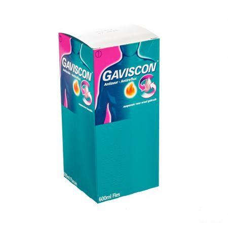 Gaviscon Antizuur-antireflux Suspensie Oraal Gebr.600 ml