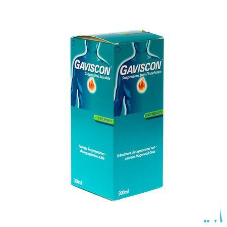 Gaviscon Menthe Munt Suspensie Drink 300 ml