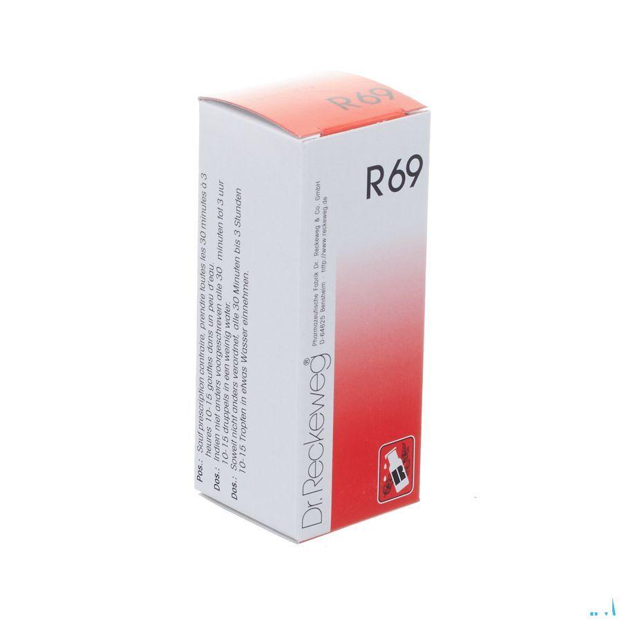Reckeweg Dr. R69 Druppels 50 ml  -  Nut-Hom-Phyt