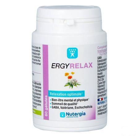 Ergyrelax Caps 60  -  Laboratoire Nutergia