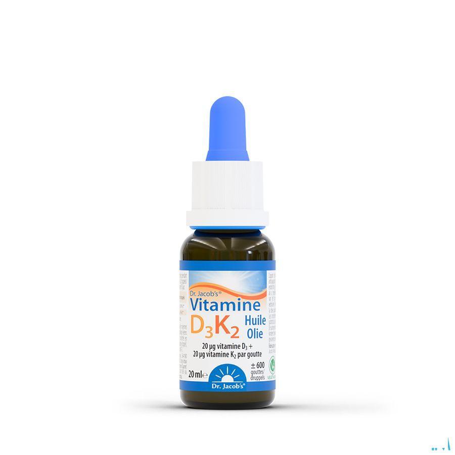 Vitamine D3 K2 Flacon 20 ml  -  Natura Medicatrix