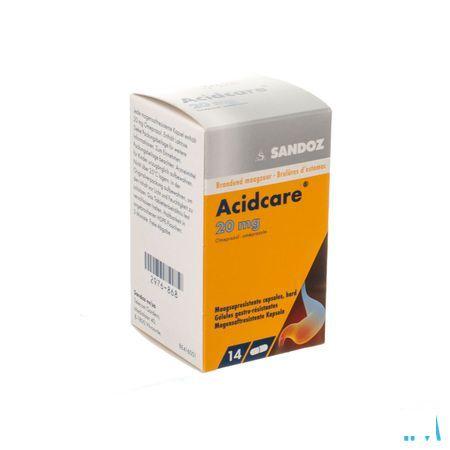 Acidcare 20 mg Sandoz Capsule Maagsapres 14 X 20 mg
