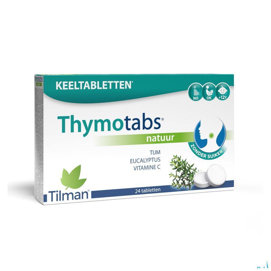Thymo Tabletten Natuur Zuigtabl 24  -  Tilman