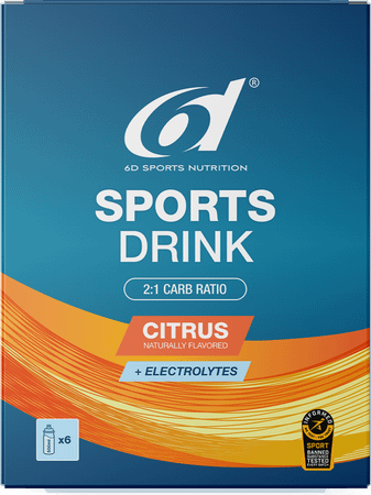 6D Sports Drink Citrus 6X33G