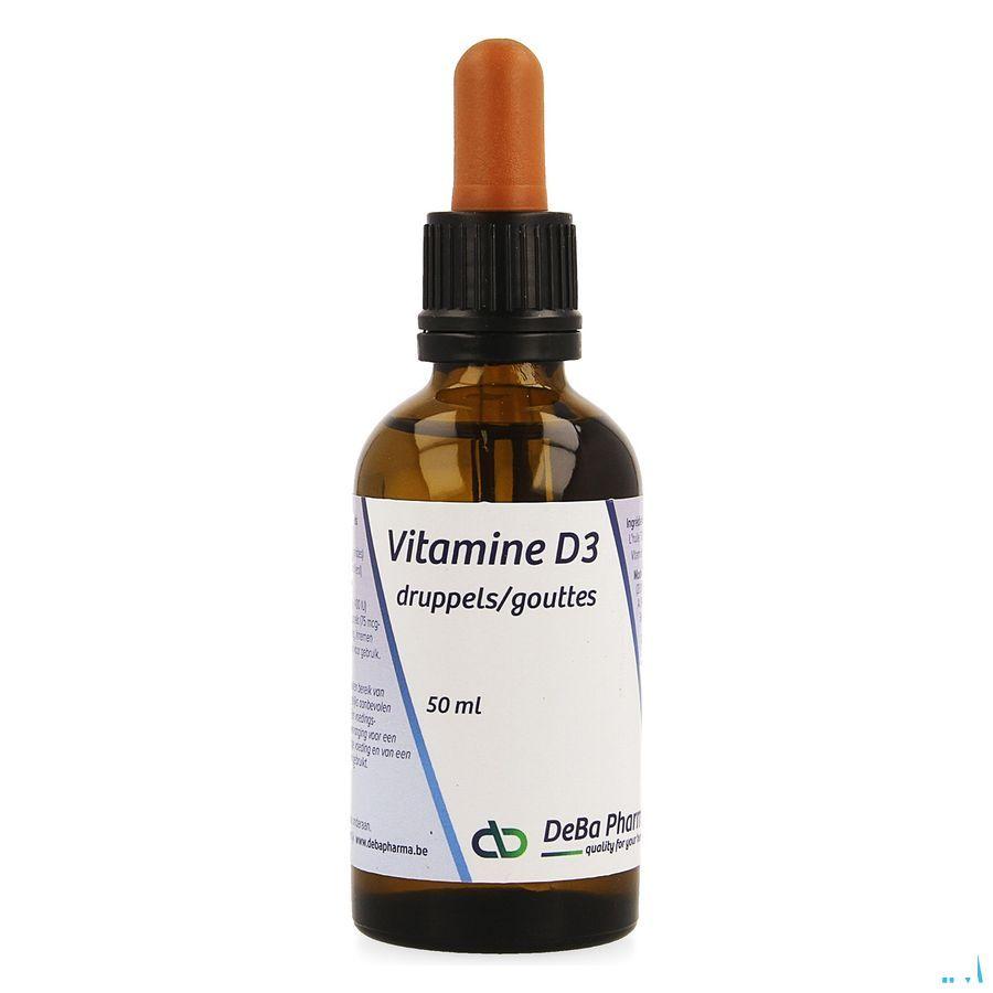 Vitamine D3 Drup 50 ml Nm  -  Deba Pharma