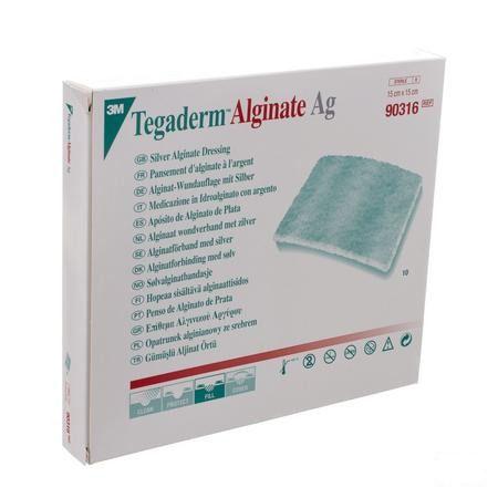 Tegaderm Alginate Ag 15cmx15cm 10 90316  -  3M